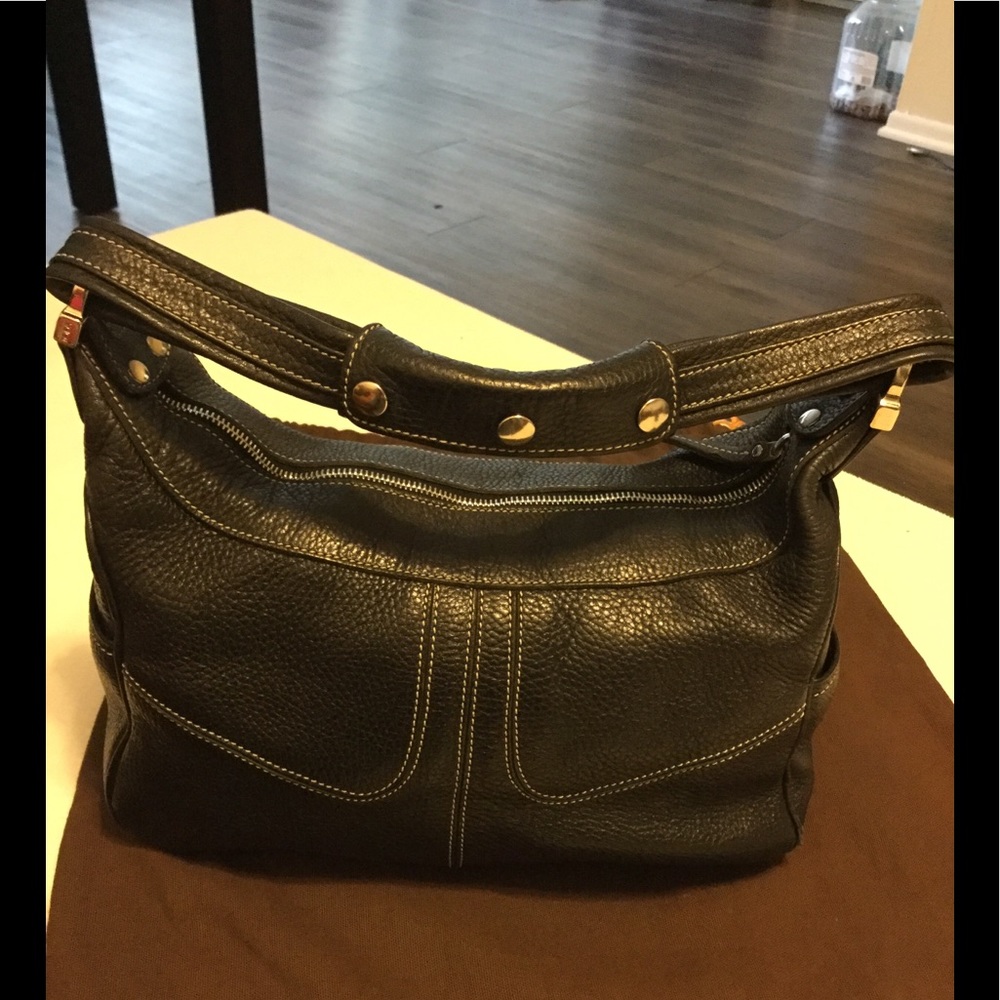 Tods JP Leather Satchel Bag - Picture 5 of 8